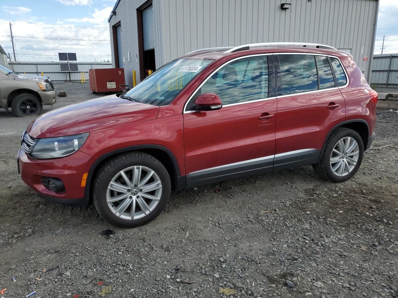 2012 VOLKSWAGEN TIGUAN S