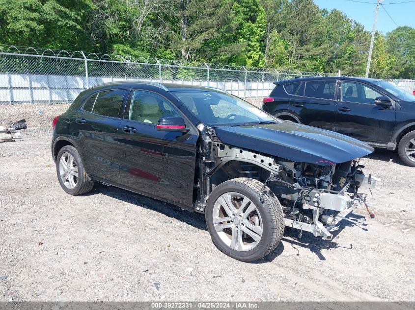 2015 MERCEDES-BENZ GLA 250 4MATIC