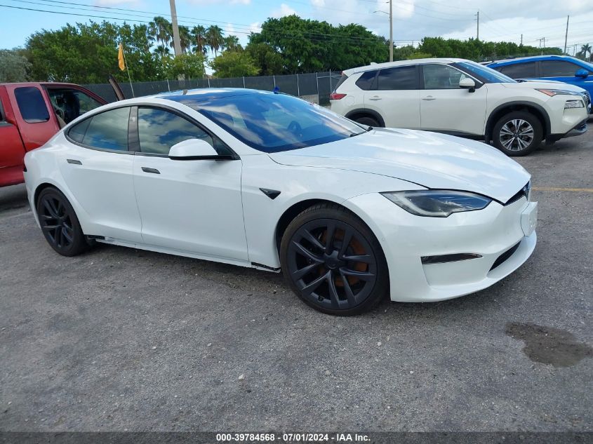 2022 TESLA MODEL S DUAL MOTOR ALL-WHEEL DRIVE