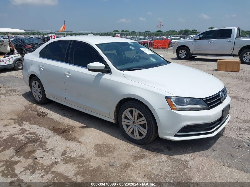 2017 VOLKSWAGEN JETTA 1.4T S