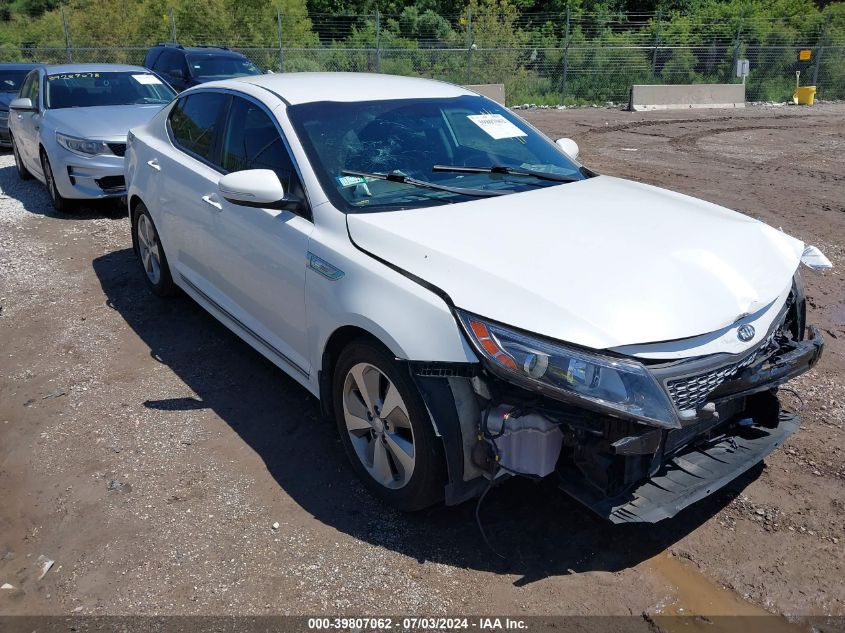 2016 KIA OPTIMA HYBRID EX