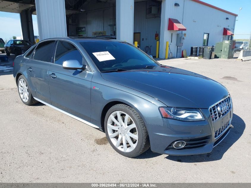 2011 AUDI S4 PREMIUM PLUS