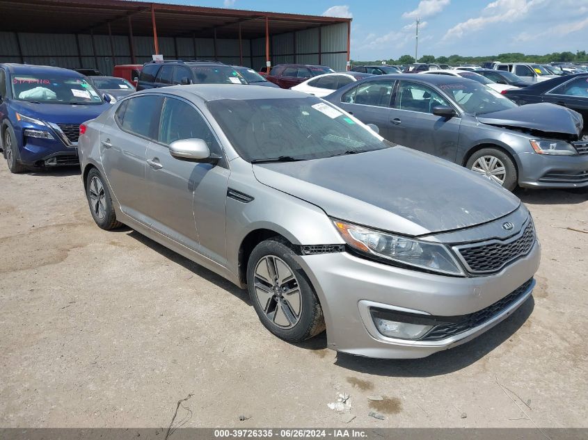 2013 KIA OPTIMA HYBRID LX