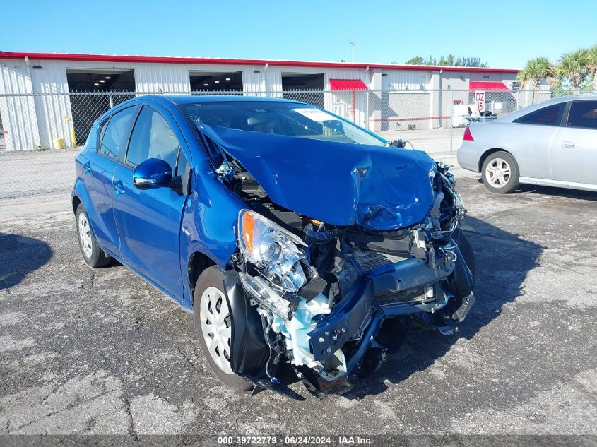 2012 TOYOTA PRIUS C TWO