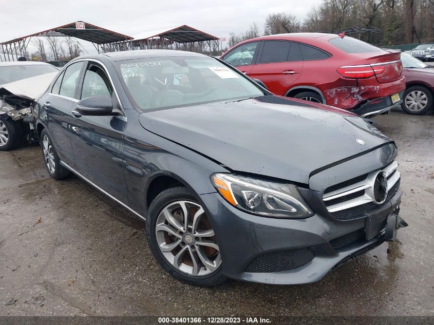 2016 MERCEDES-BENZ C 300 4MATIC/LUXURY 4MATIC/SPORT 4MATIC