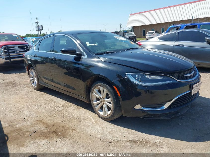 2016 CHRYSLER 200 LIMITED