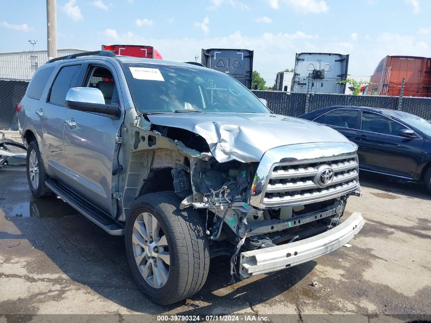 2016 TOYOTA SEQUOIA LIMITED 5.7L V8