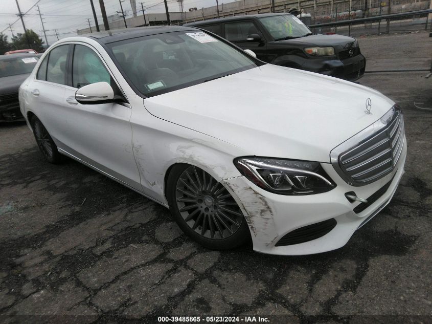 2015 MERCEDES-BENZ C 300 4MATIC