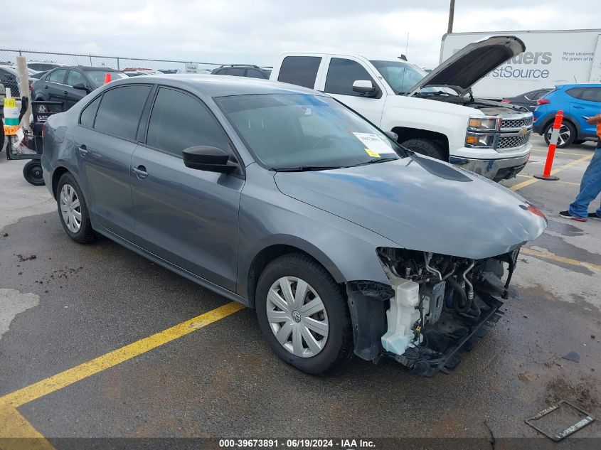 2016 VOLKSWAGEN JETTA 1.4T S