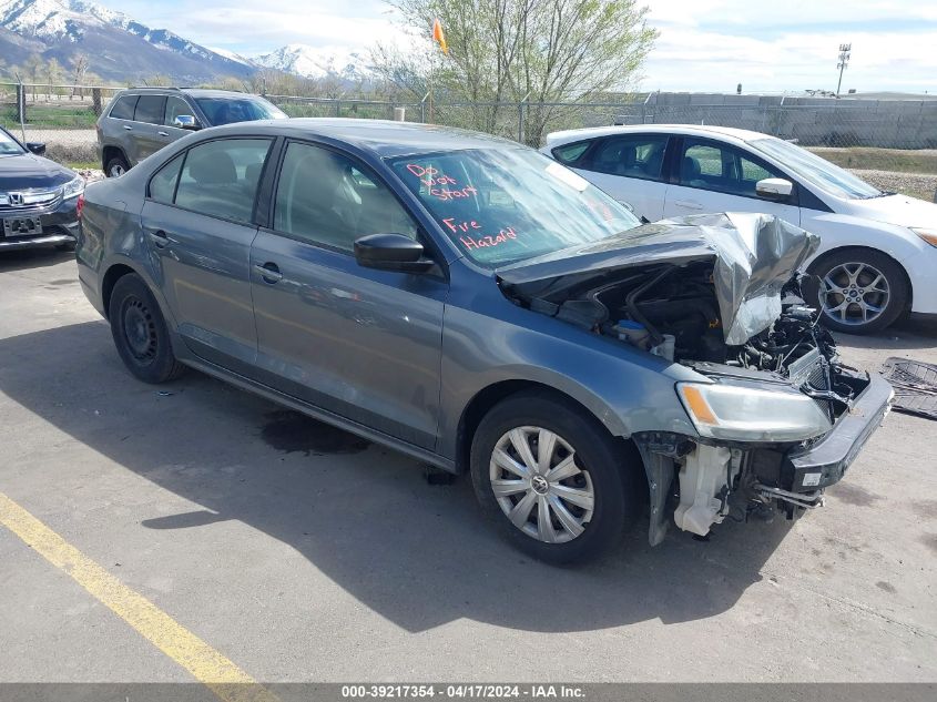 2012 VOLKSWAGEN JETTA 2.0L S