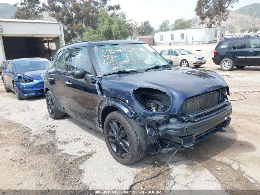 2012 MINI COOPER S COUNTRYMAN