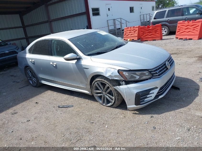 2017 VOLKSWAGEN PASSAT 1.8T R-LINE