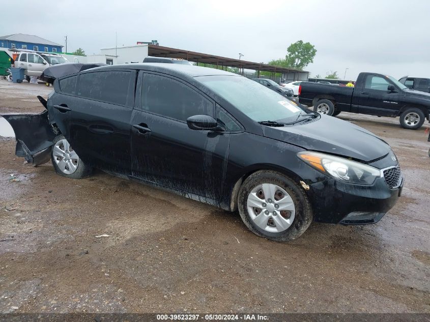 2016 KIA FORTE LX