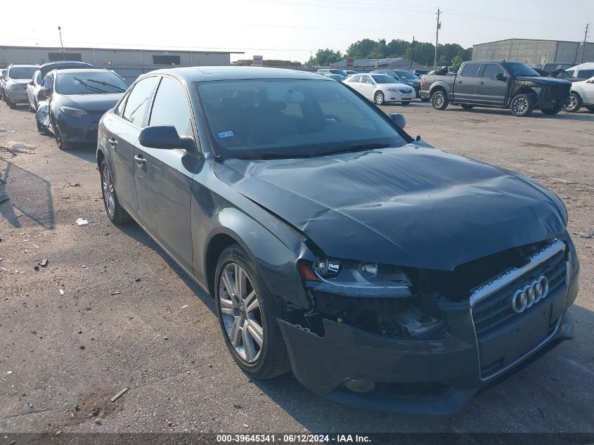 2010 AUDI A4 2.0T PREMIUM