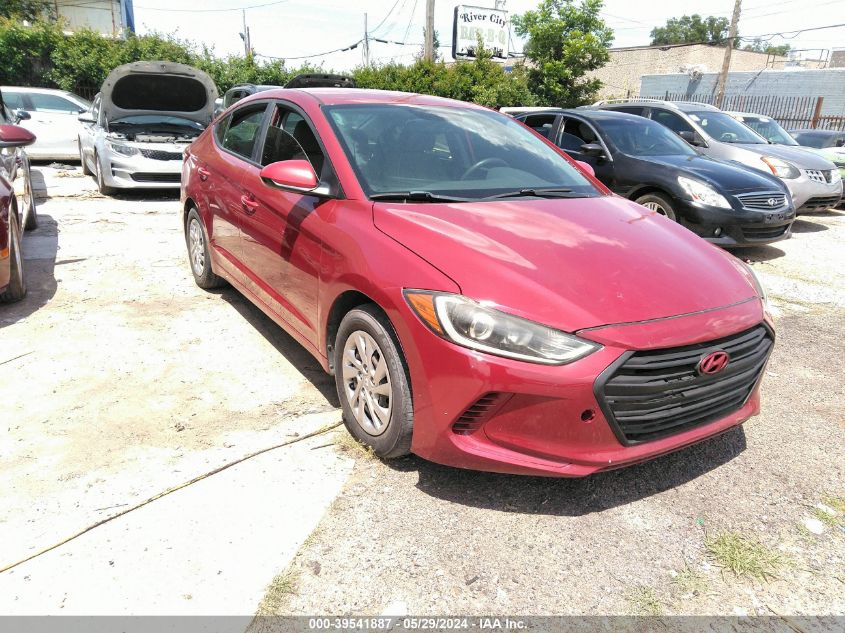 2017 HYUNDAI ELANTRA SE