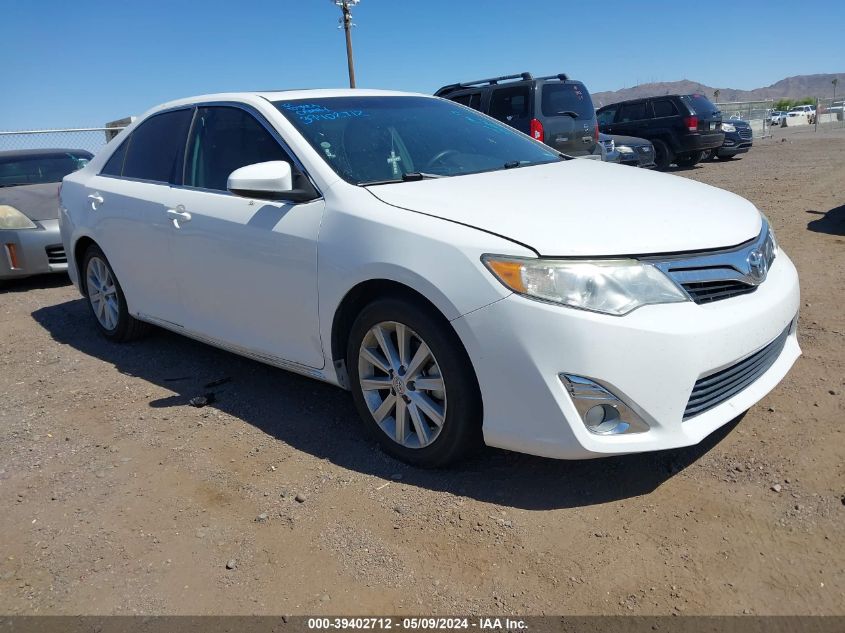 2012 TOYOTA CAMRY XLE