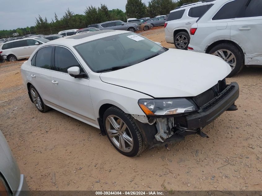 2015 VOLKSWAGEN PASSAT 2.0L TDI SE