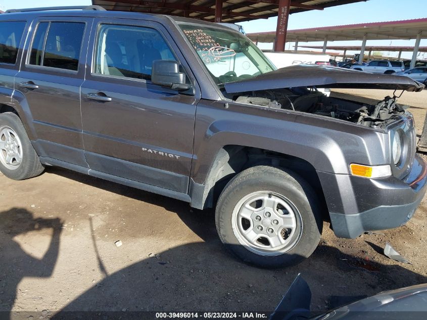 2016 JEEP PATRIOT SPORT