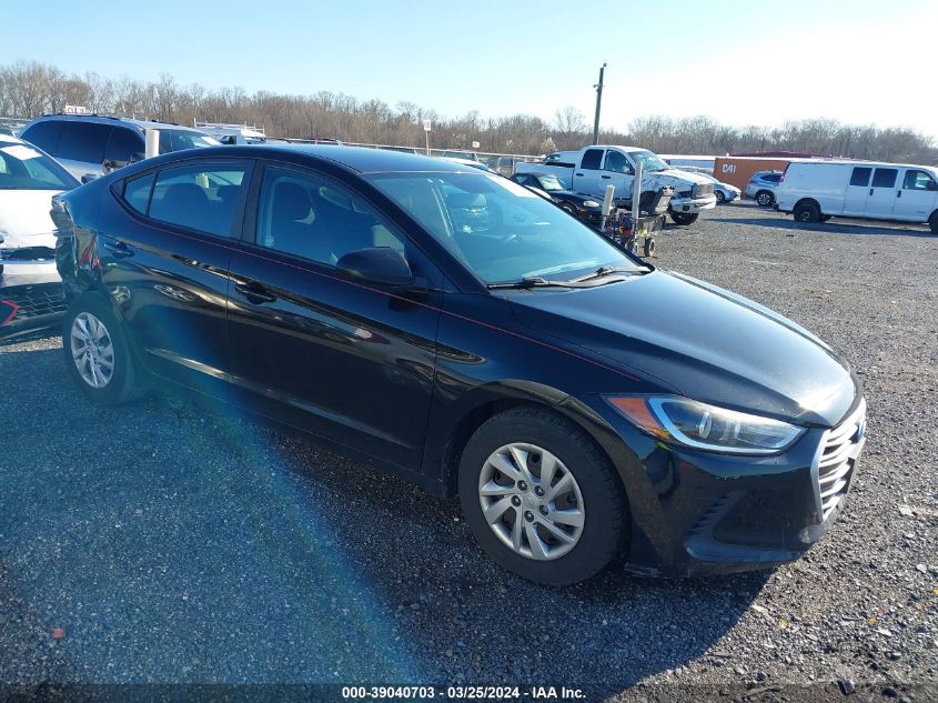 2018 HYUNDAI ELANTRA SE