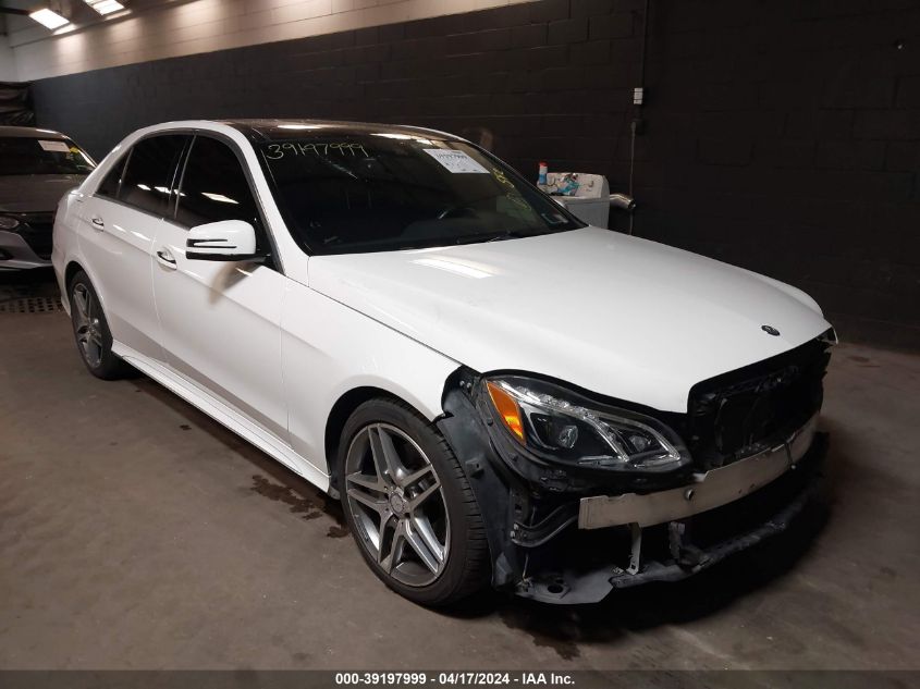 2014 MERCEDES-BENZ E 350 4MATIC