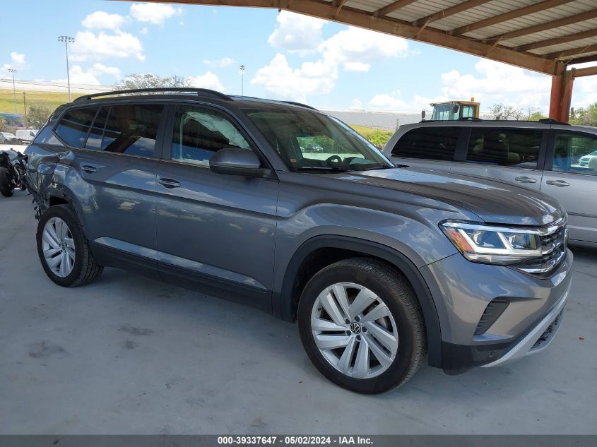 2021 VOLKSWAGEN ATLAS 3.6L V6 SE W/TECHNOLOGY