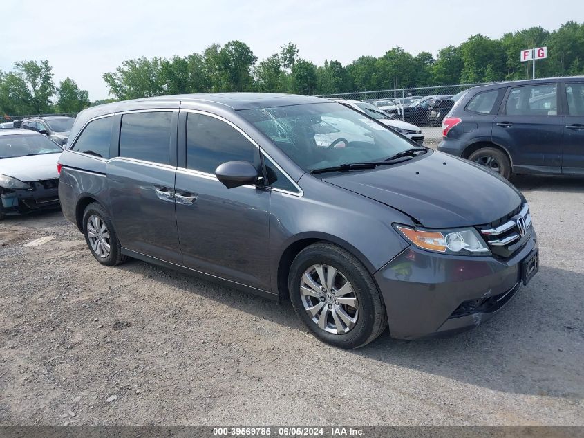 2016 HONDA ODYSSEY EXL