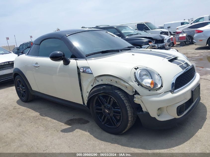 2013 MINI COUPE COOPER S