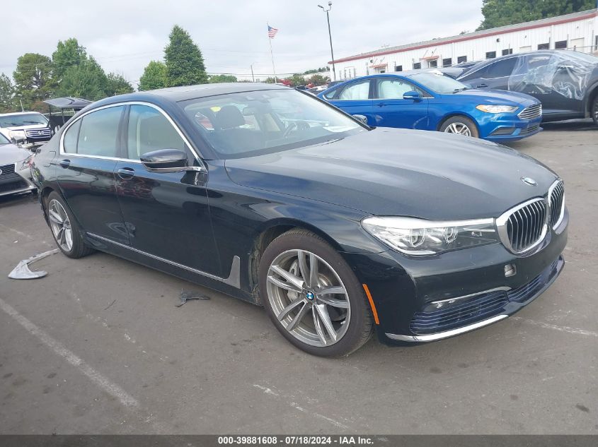 2017 BMW 740I XDRIVE