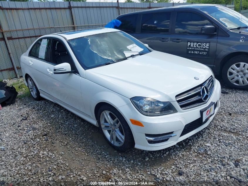 2014 MERCEDES-BENZ C 300 LUXURY 4MATIC/SPORT 4MATIC