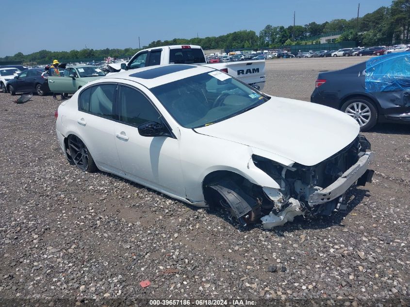 2012 INFINITI G37X