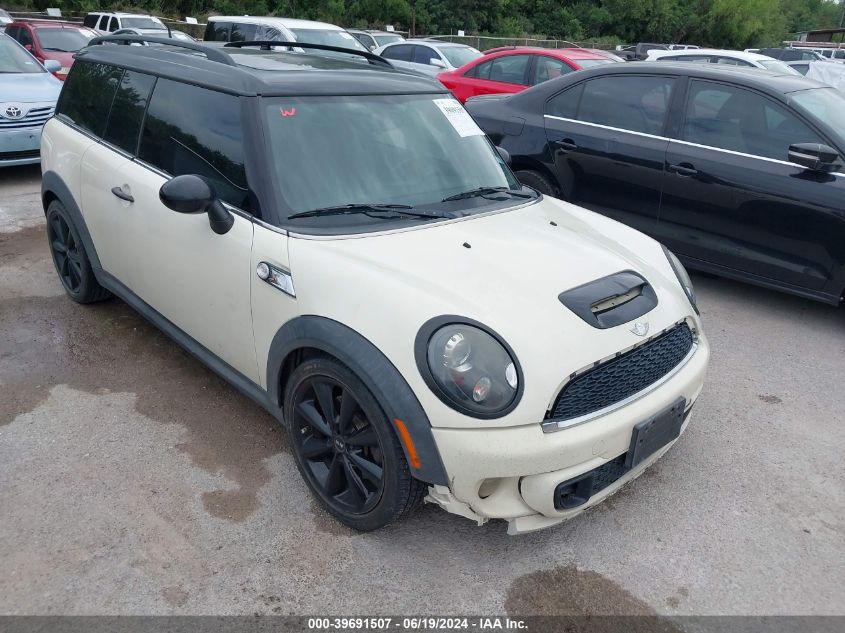 2012 MINI COOPER S CLUBMAN