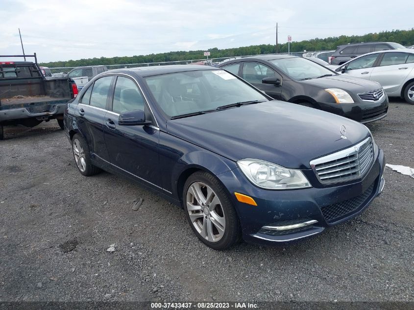 2013 MERCEDES-BENZ C 300 SPORT 4MATIC/LUXURY 4MATIC