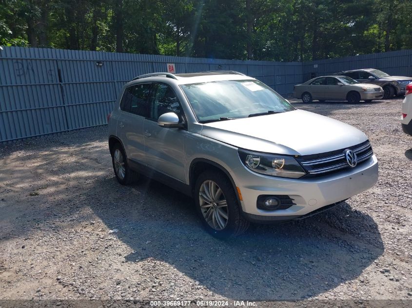 2014 VOLKSWAGEN TIGUAN SEL