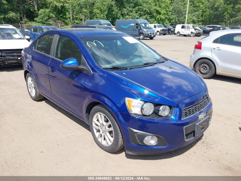 2012 CHEVROLET SONIC 2LT