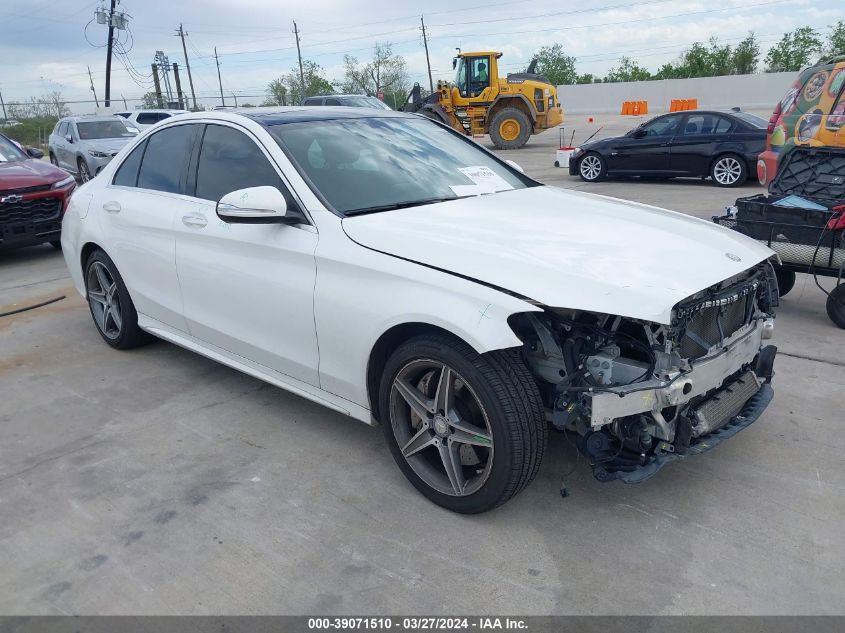 2015 MERCEDES-BENZ C 300 4MATIC/LUXURY 4MATIC/SPORT 4MATIC