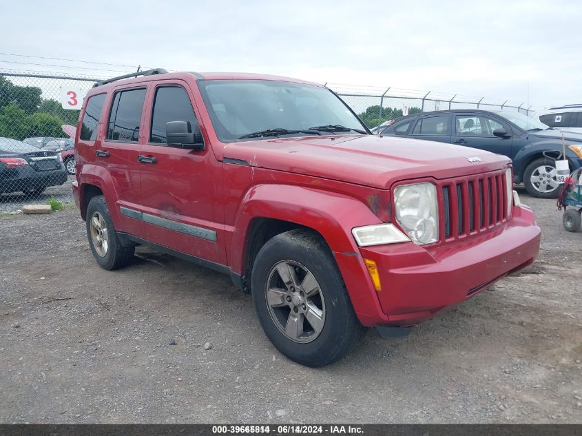 2010 JEEP LIBERTY SPORT