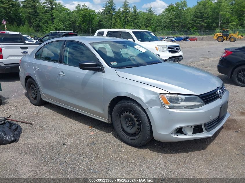 2014 VOLKSWAGEN JETTA 2.0L S