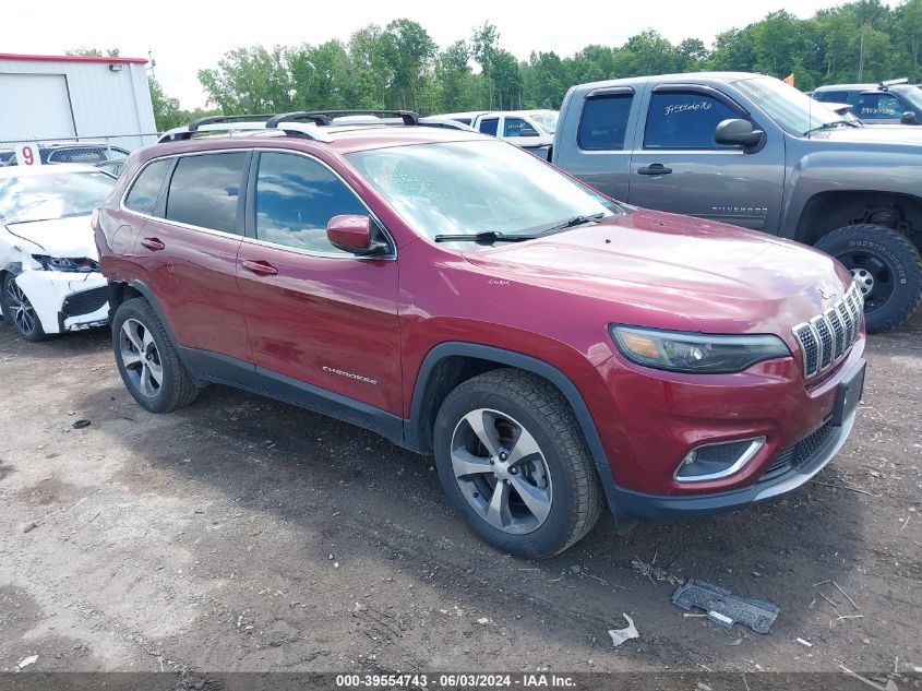 2019 JEEP CHEROKEE LIMITED 4X4