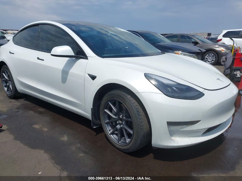 2021 TESLA MODEL 3 STANDARD RANGE PLUS REAR-WHEEL DRIVE