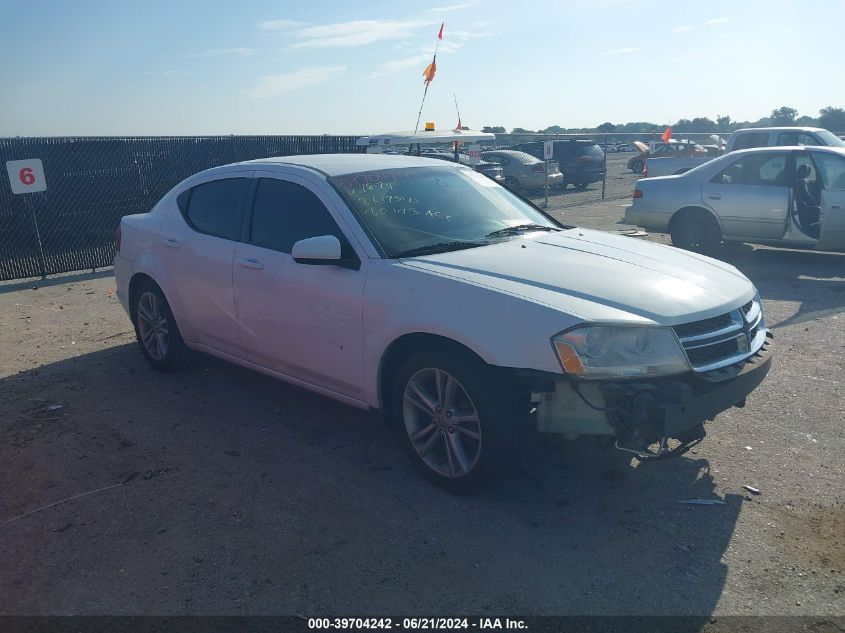 2013 DODGE AVENGER SXT