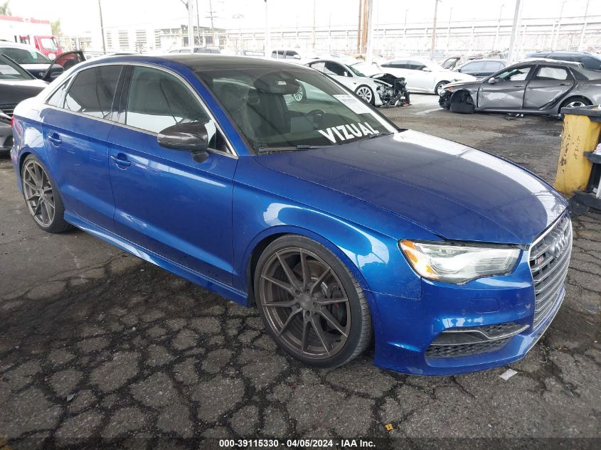 2016 AUDI S3 2.0T PREMIUM PLUS