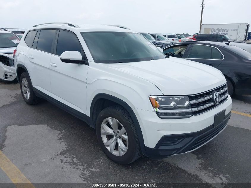 2018 VOLKSWAGEN ATLAS 3.6L V6 S