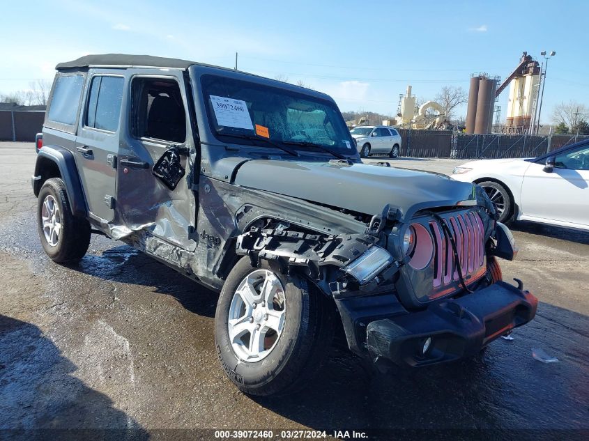 2022 JEEP WRANGLER UNLIMITED SPORT S 4X4