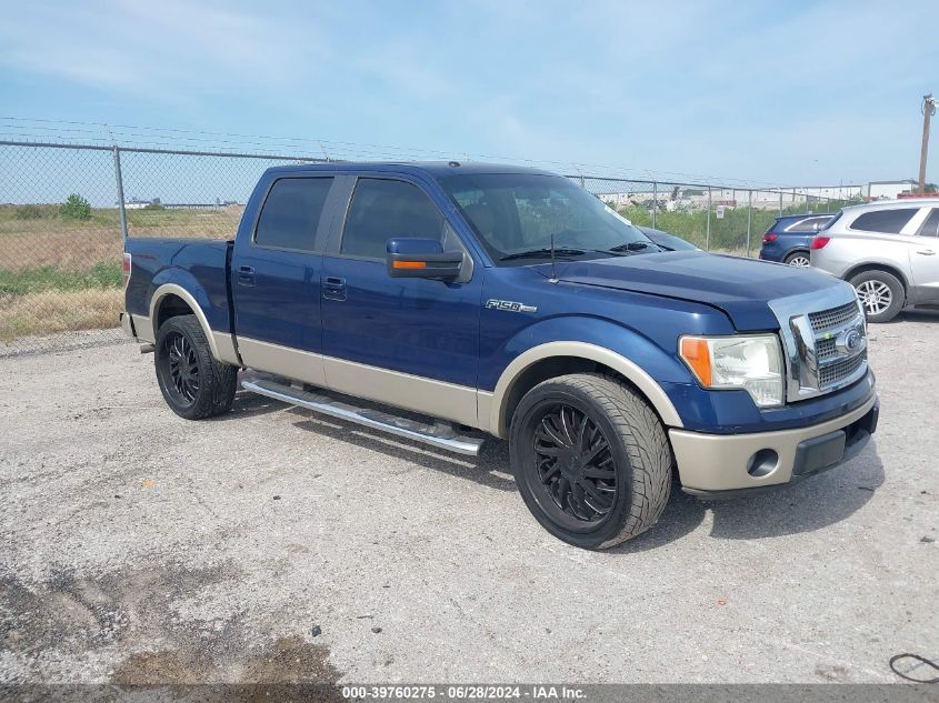 2010 FORD F-150 FX2 SPORT/HARLEY-DAVIDSON/KING RANCH/LARIAT/PLATINUM/XL/XLT