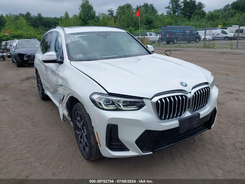 2022 BMW X3 XDRIVE30I