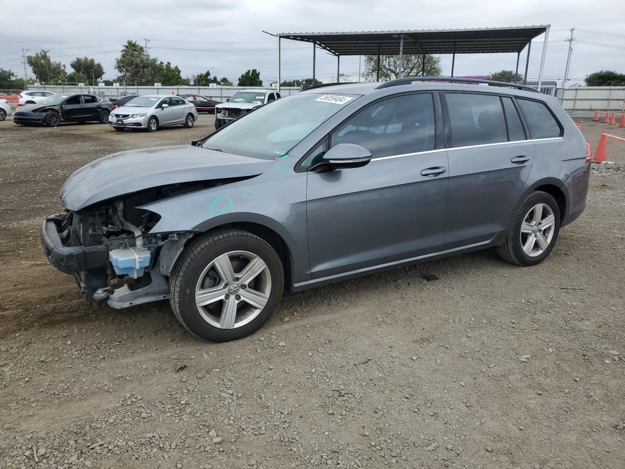 2015 VOLKSWAGEN GOLF SPORTWAGEN TDI S