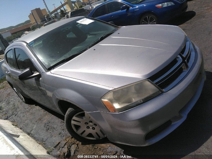 2013 DODGE AVENGER SE