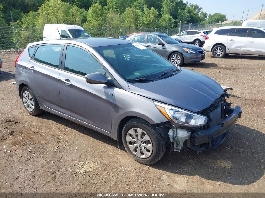 2016 HYUNDAI ACCENT SE