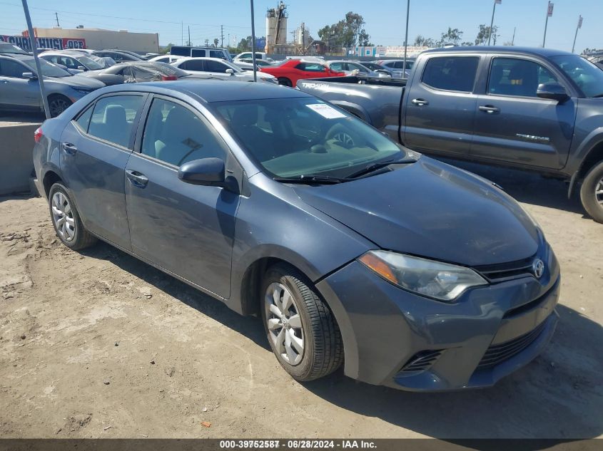 2016 TOYOTA COROLLA LE