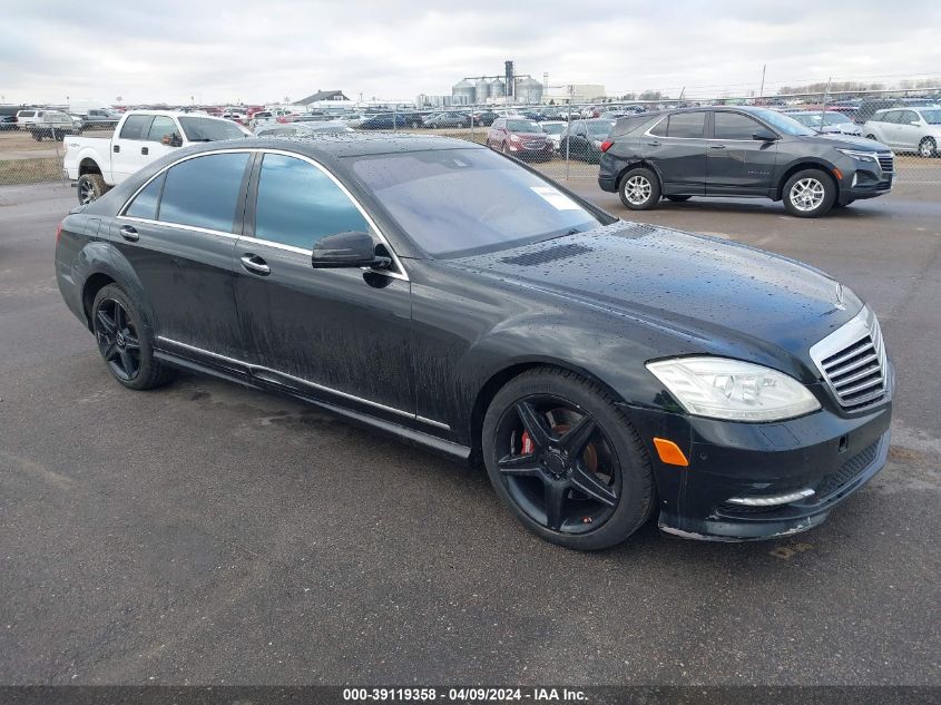 2011 MERCEDES-BENZ S 550 4MATIC